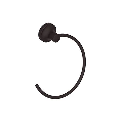 LIQUIDRed Felicity Round Towel Ring - Matt Black