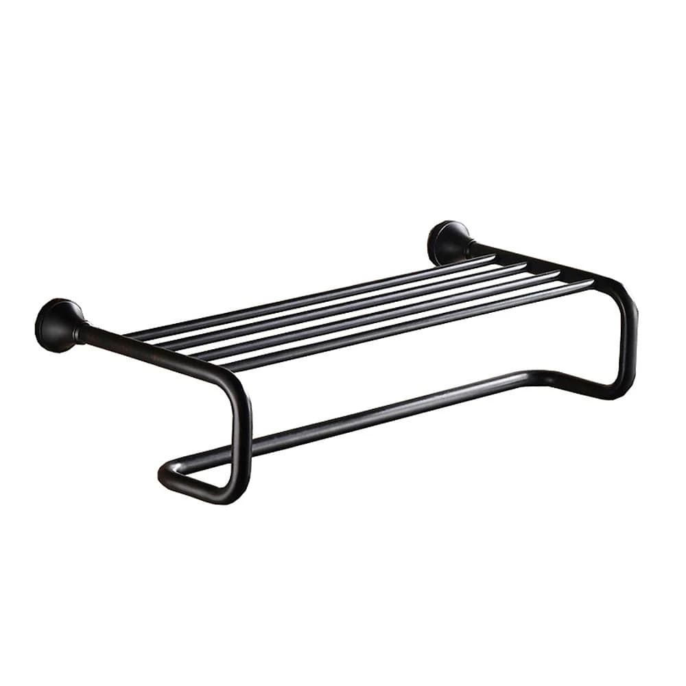 Trendy Taps Sombre 5 Bar Towel Rail and Shelf Combo