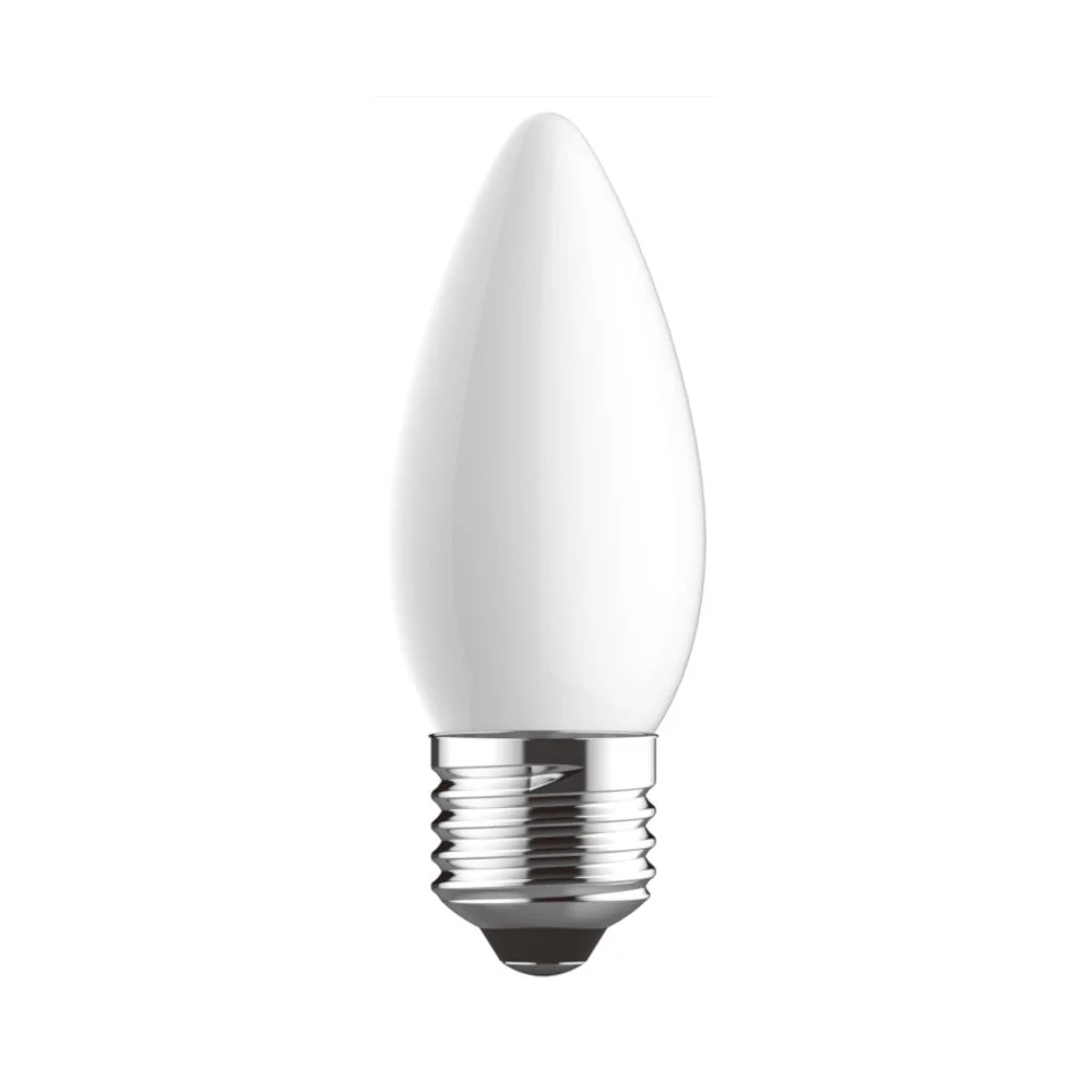 Bright Star LED Candle Dimmable Bulb E27 4.5W 2700K - Opal