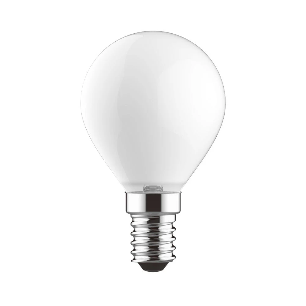 Bright Star LED Golf Ball Bulb G45 E14 4.5W 400lm 4000K - Opal