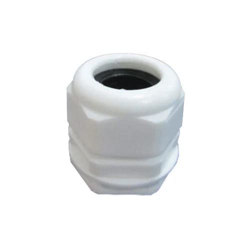MATelec Cable Gland No.2 - White / Black Grommet