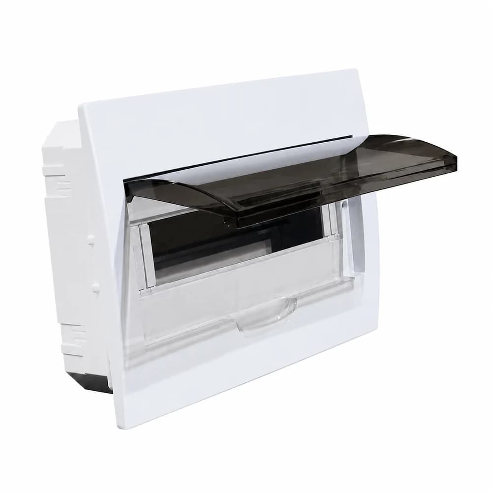 Tradeprice 12-Way DIN Flush Mount PVC Distribution Board