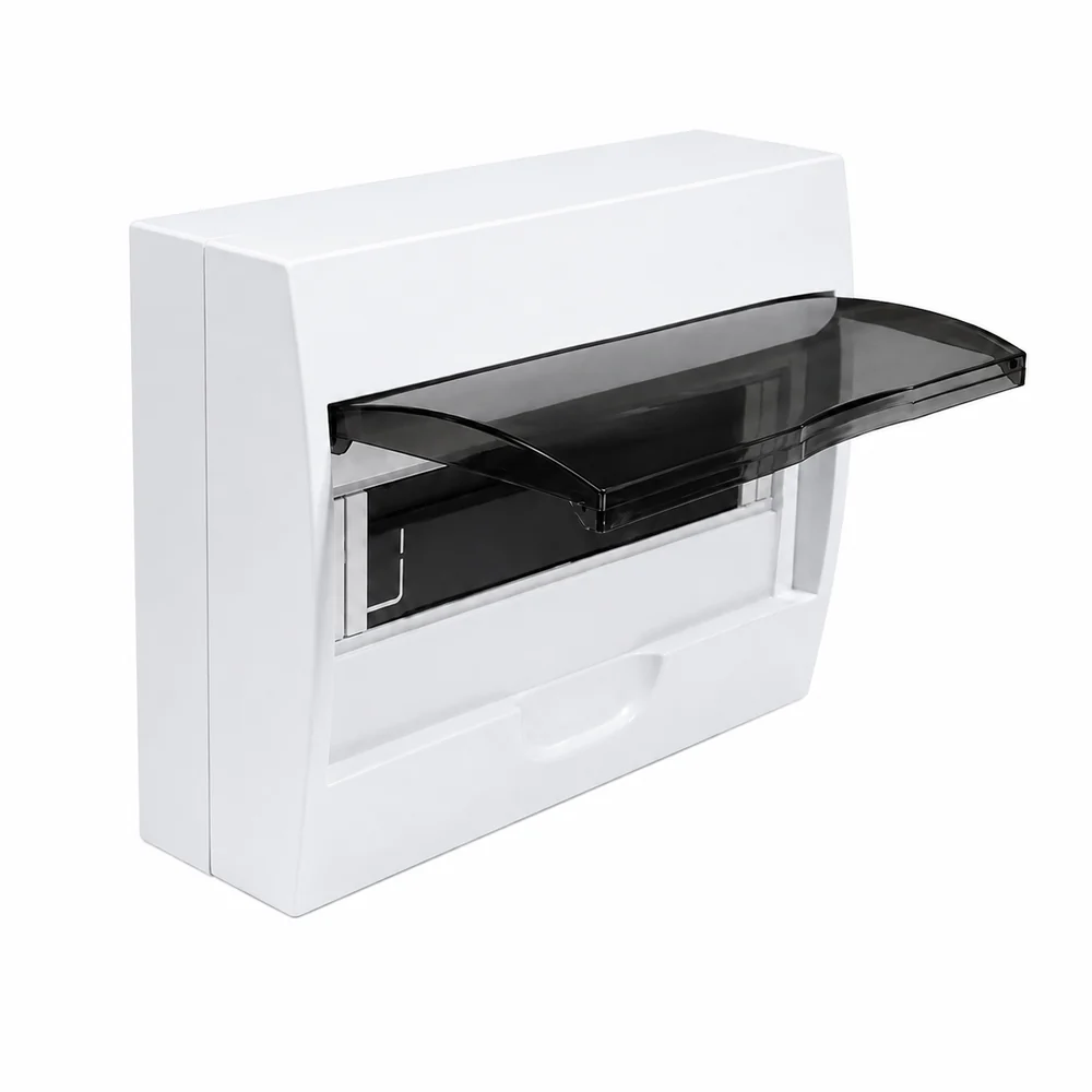 Tradeprice 12-Way DIN Surface Mount PVC Distribution Board