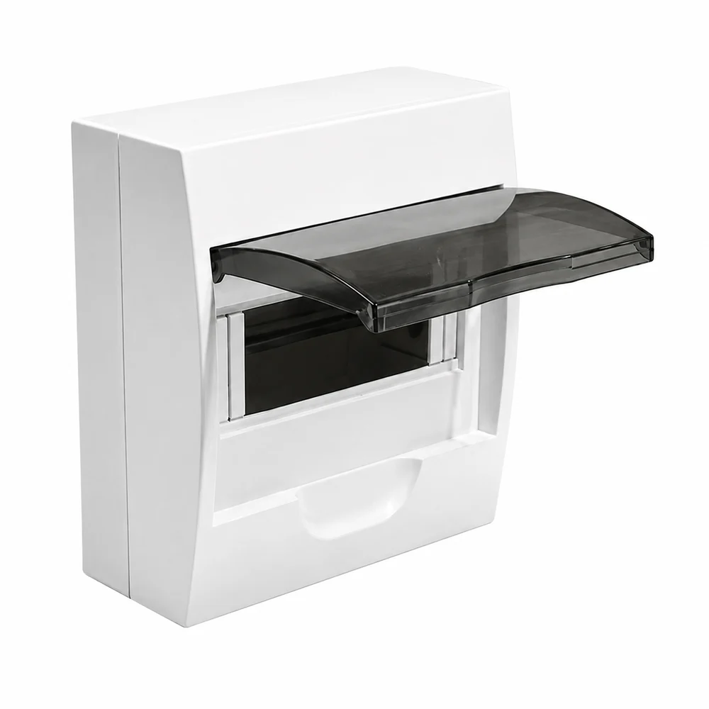 Tradeprice 8-Way DIN Surface Mount PVC Distribution Board