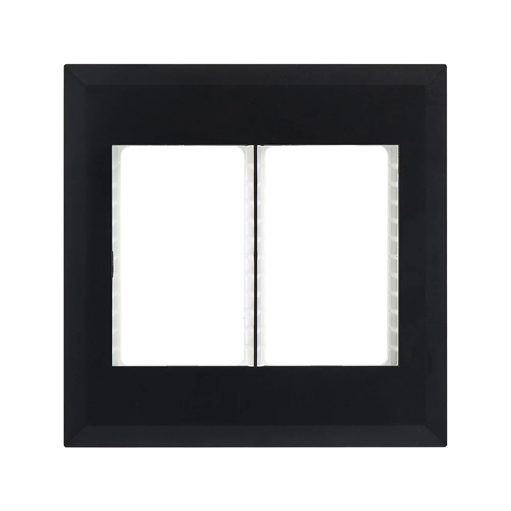 Bright Star Modular Double Grid Cover Plate for Triple Modules 4x4