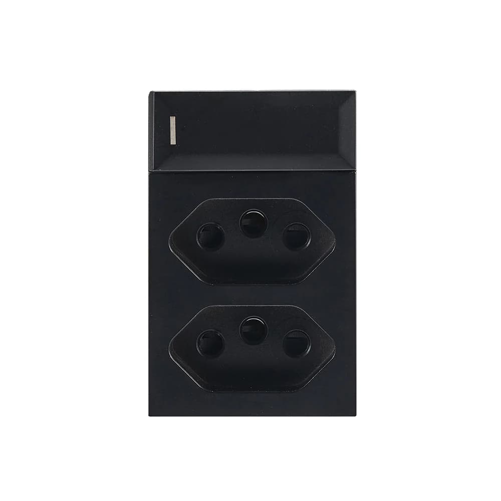 Bright Star Modular Switch with 2x Slimline Modules 16A