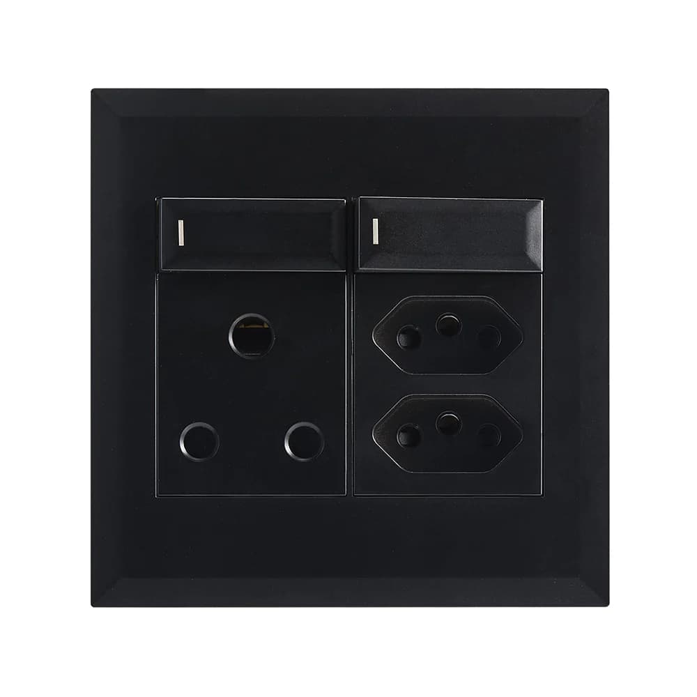 Bright Star Modular RSA & 2x Slimline Socket 16A 4x4