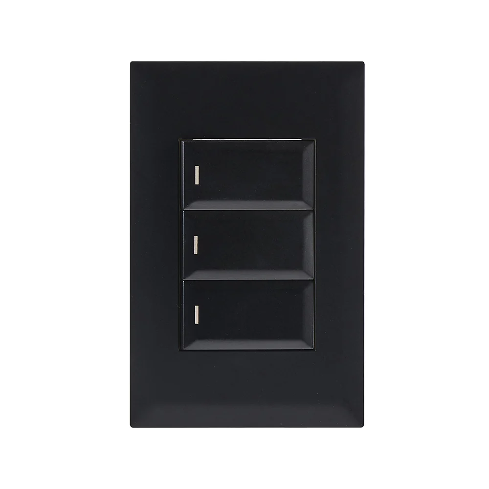 Bright Star Modular 3 Lever 2-Way Switch 4x2
