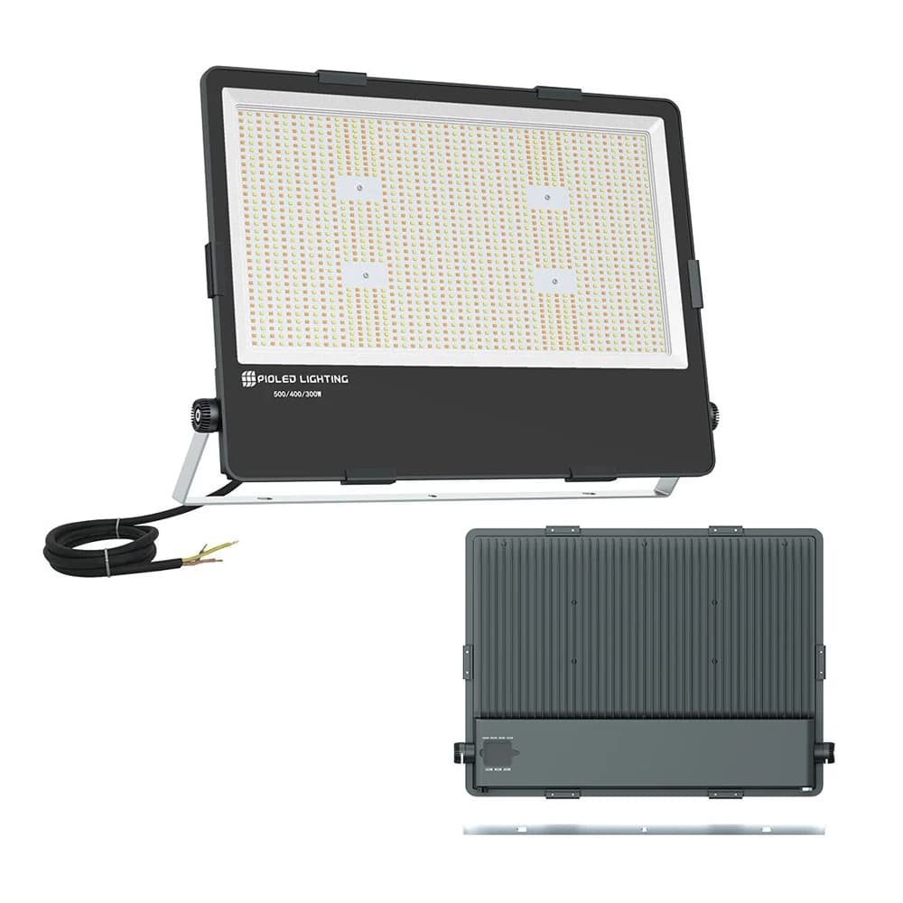 PioLED Voltron Coastal LED Floodlight IP65 300/400/500W 4CCT