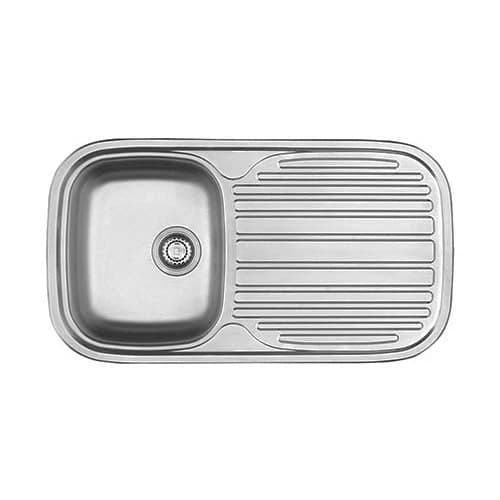 Franke Quinline QLX611 Stainless Steel Single Bowl Inset Sink 500x900mm