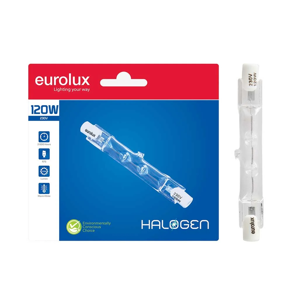 Eurolux Halogen Bulb 120W 2900K 78mm