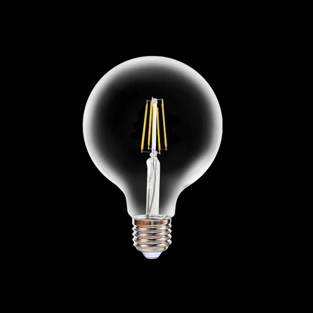 K. Light LED Filament Globe G125 E27 8W 4000K