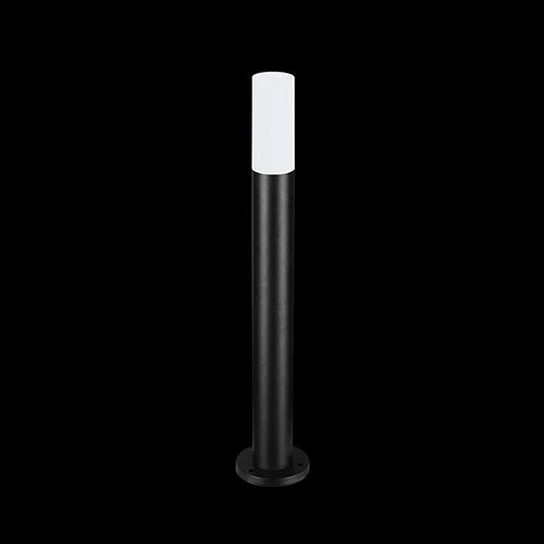 K. Light Modern Bollard - Black