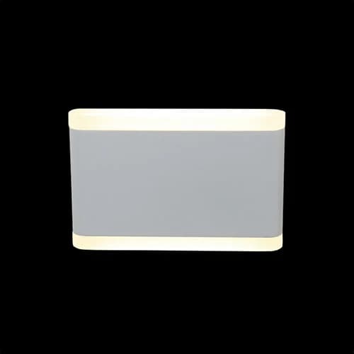 K. Light Slim Up & Down Medium Wall Light 3000K - White