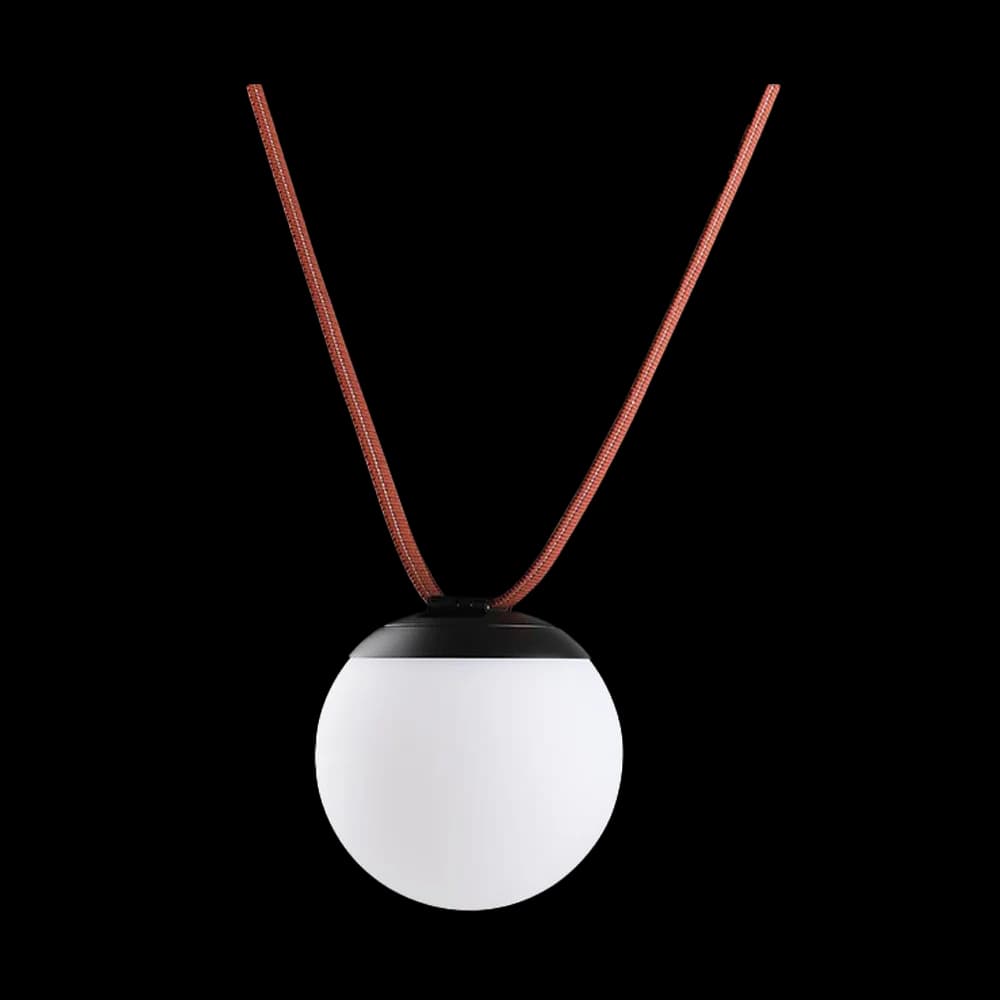 K. Light Aluminium & Plastic Sphere LED Pendant 3000K