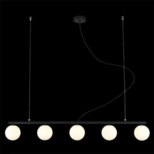 K. Light Linear LED 5 Light Globe Pendant