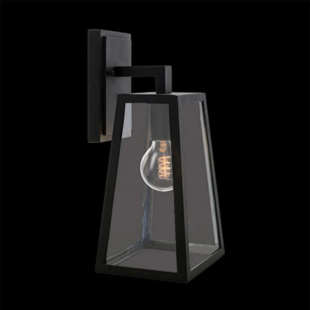 K. Light Chic Prism Bracket Wall Light - Black