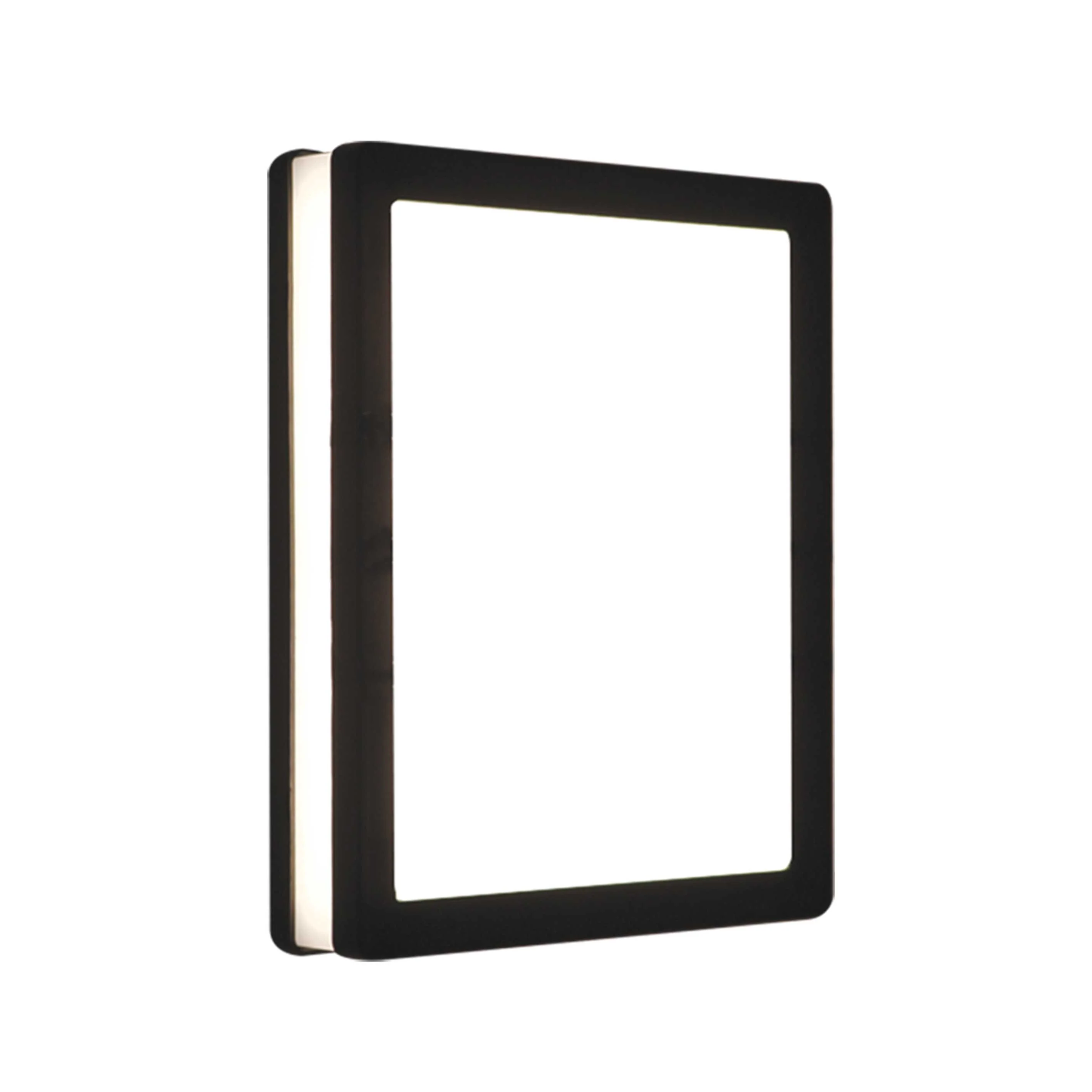 Bright Star Square Bulkhead 3000K - Black