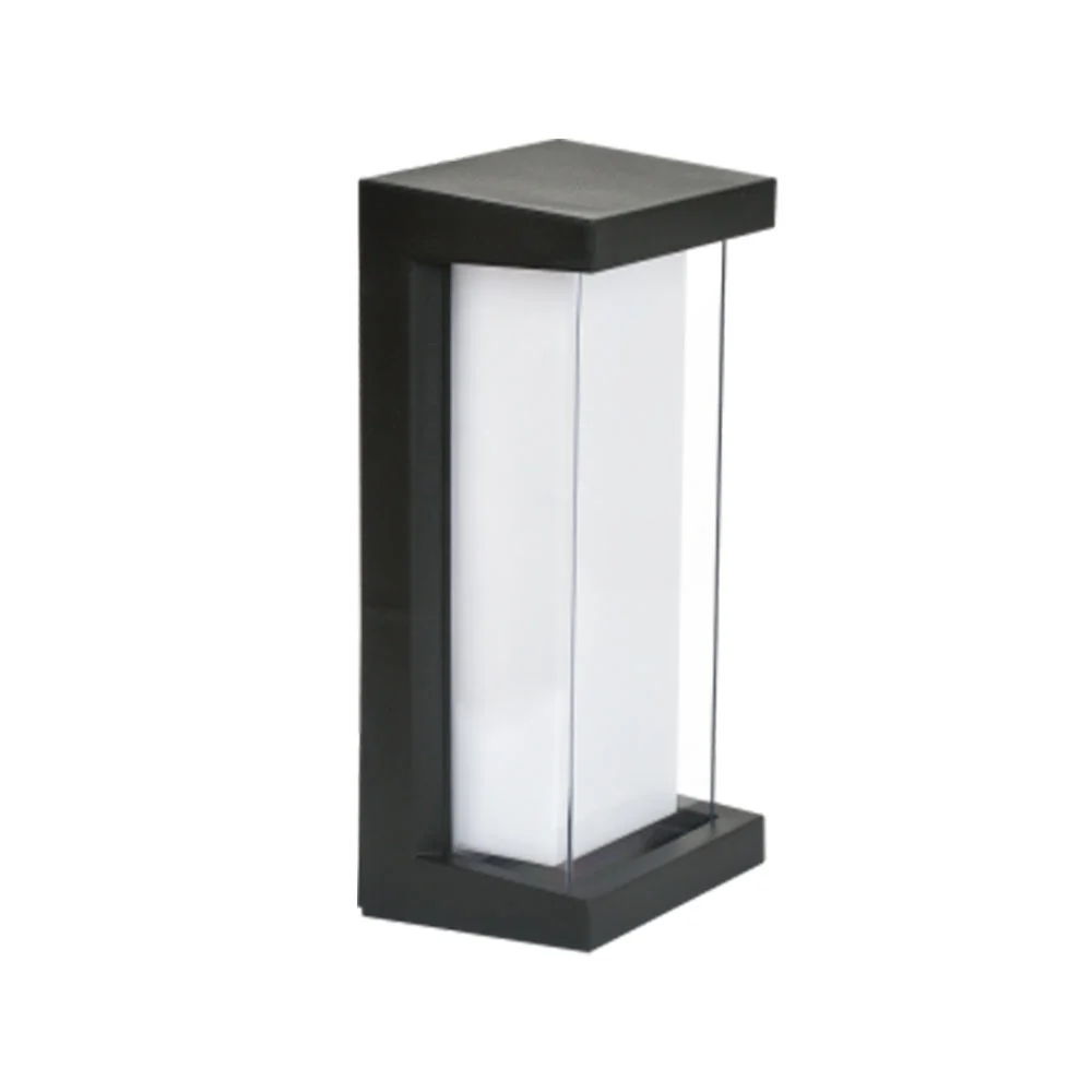 Bright Star Plastic Wall Light IP54 22W 1800lm 3000K - Black