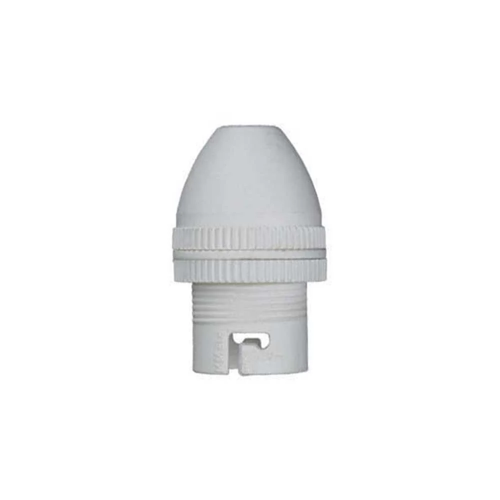 Tradeprice Pendant PVC Lamp Holder B22 - White