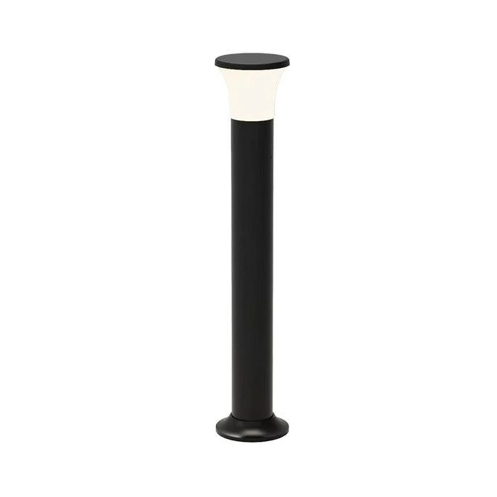 Bright Star LED Plastic Bollard IP44 E27 - Black