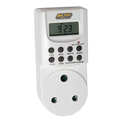Major Tech 8 Setting Digital Programmable Timer