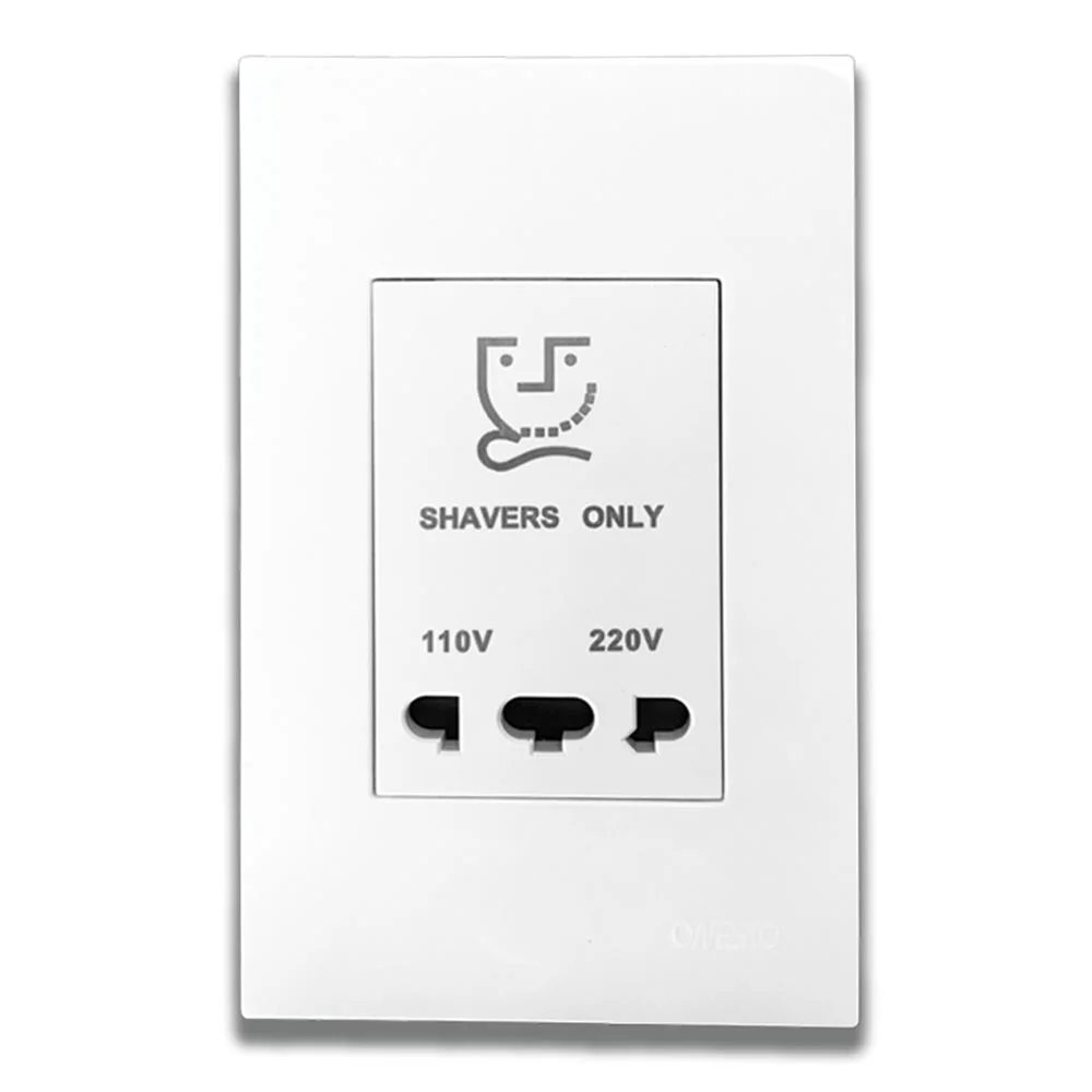 Onesto Matrix Shaver Socket 4x2