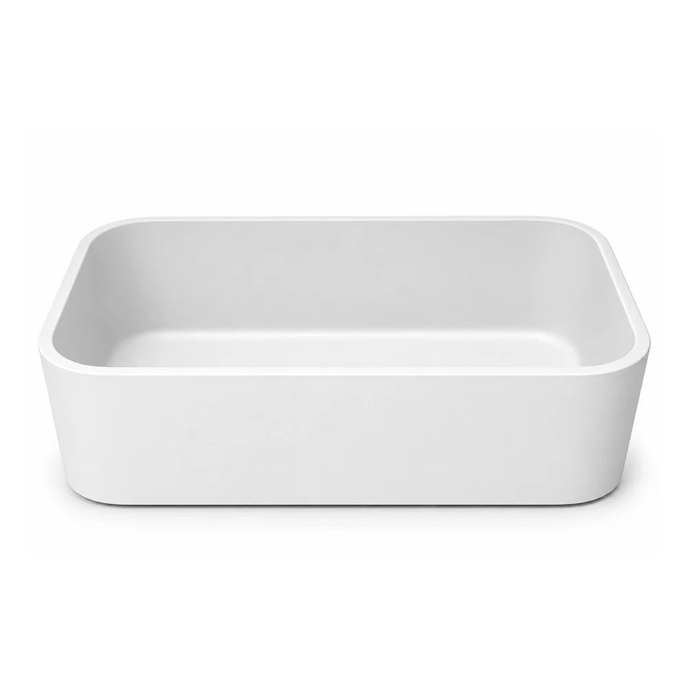 Two Tone Stone Modicum Countertop Vanity Basin