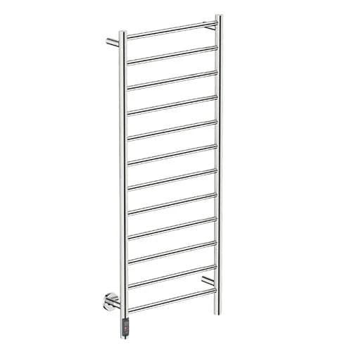 Bathroom Butler Natural 12 Bar Straight TDC Heated Towel Rail 500mm