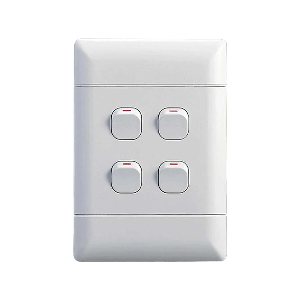 NEU 4 Lever 1-Way Switch 4x2