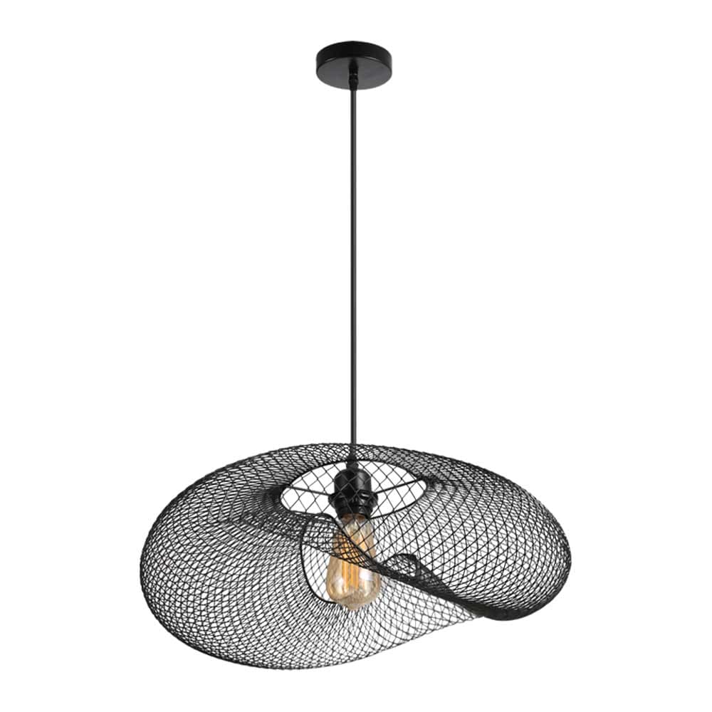 Bright Star Bean Shaped Pendant 25W - Black