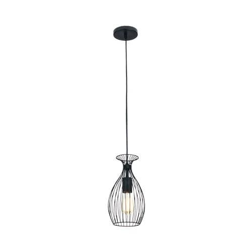 Bright Star Ribbed Metal Pendant