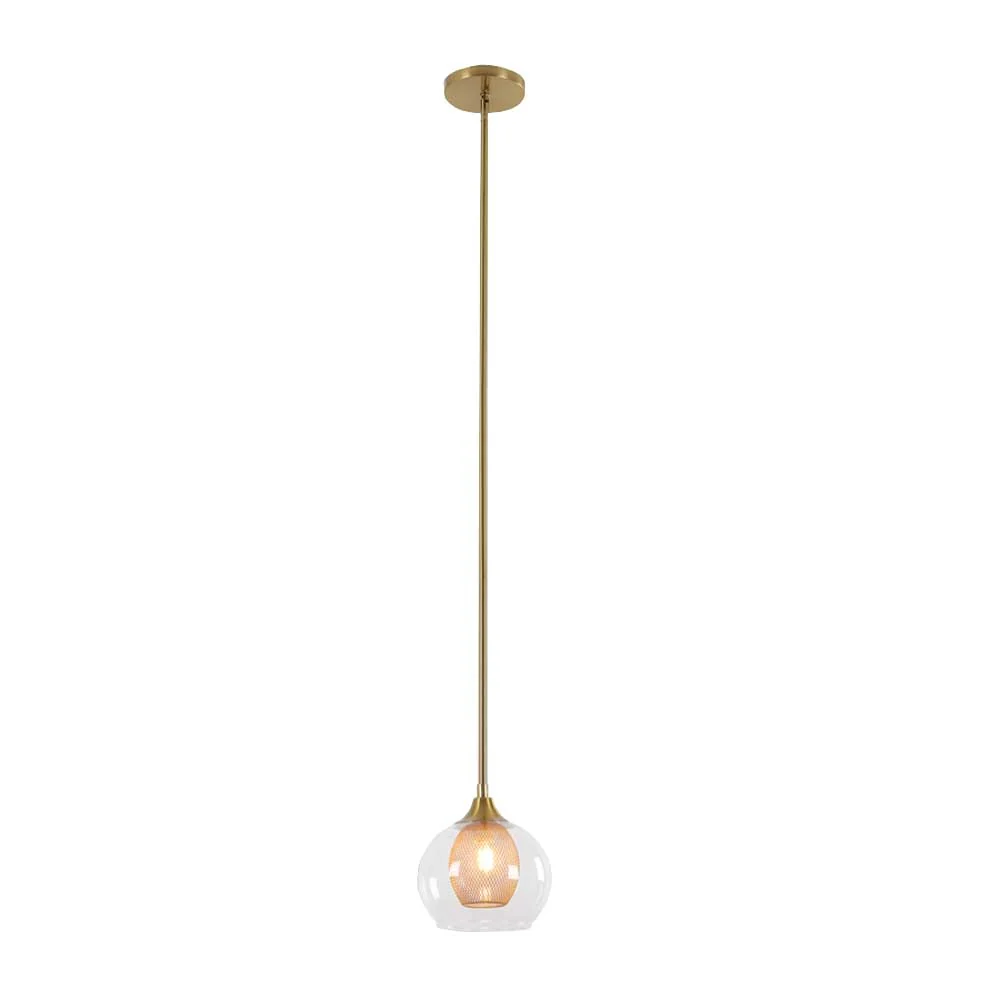 Bright Star Metal Pendant 40W - Gold