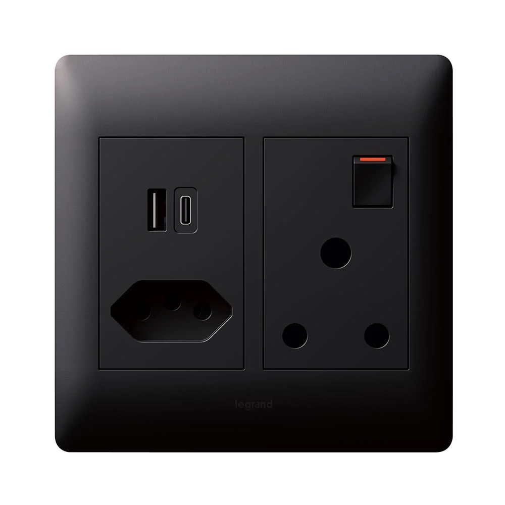 Legrand Ysalis USB Combo Socket 4x4