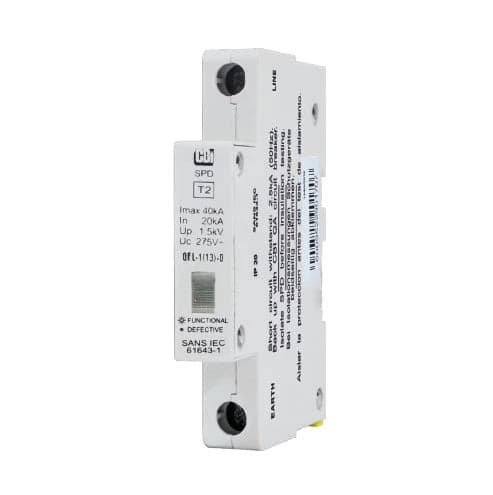 CBi QFL-1(13)D DIN Rail Surge Protector with Indication 1P 275V 10kA