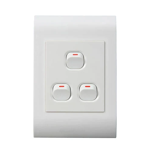 Lesco Pipelli 3 Lever with 2-Way Light Switch 4x2