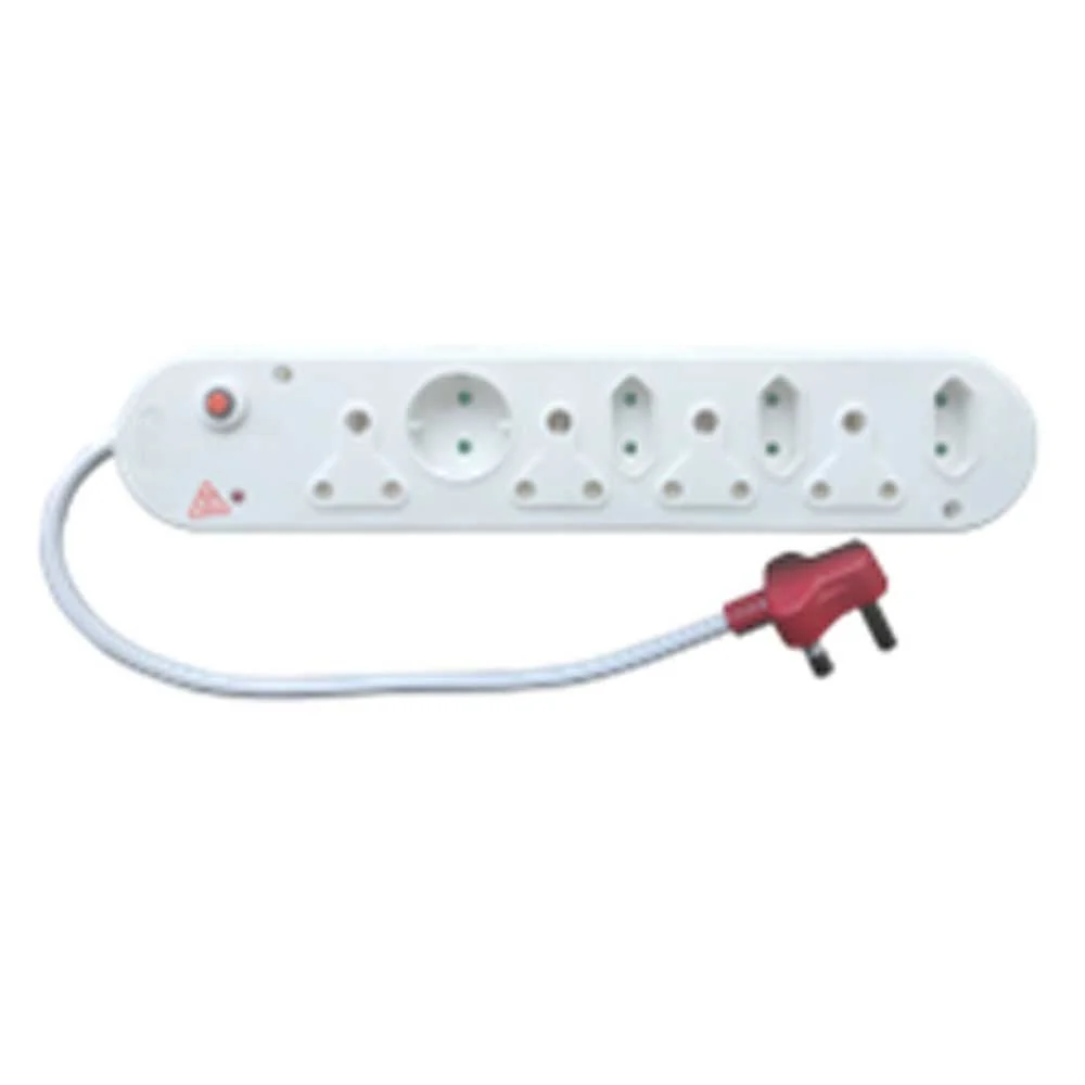 SGA 8-Way Unswitched Multiplug + Surge 0.5m