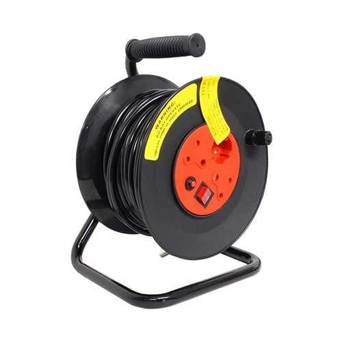 SGA Open Reel Extension Cord 30m