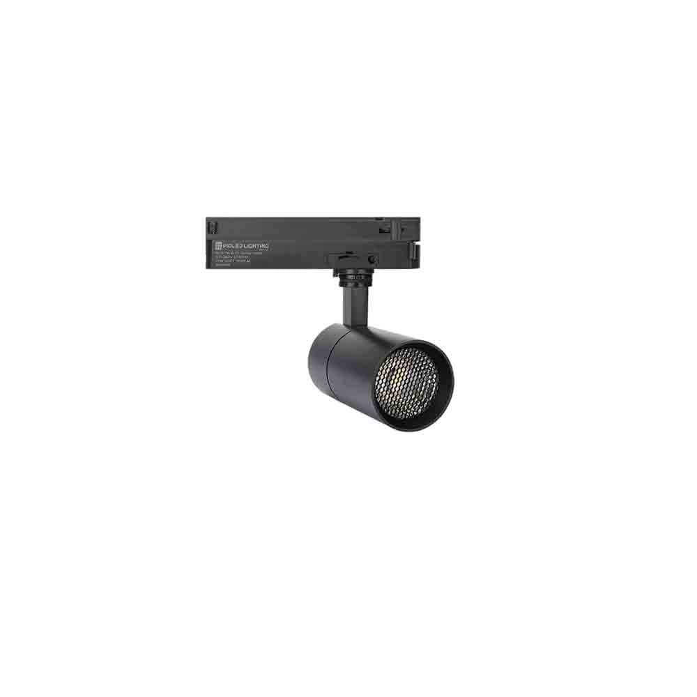 PioLED Bazuka 3 Wire LED Track Light with Removable Honeycomb 15W 1500lm 3CCT - Black