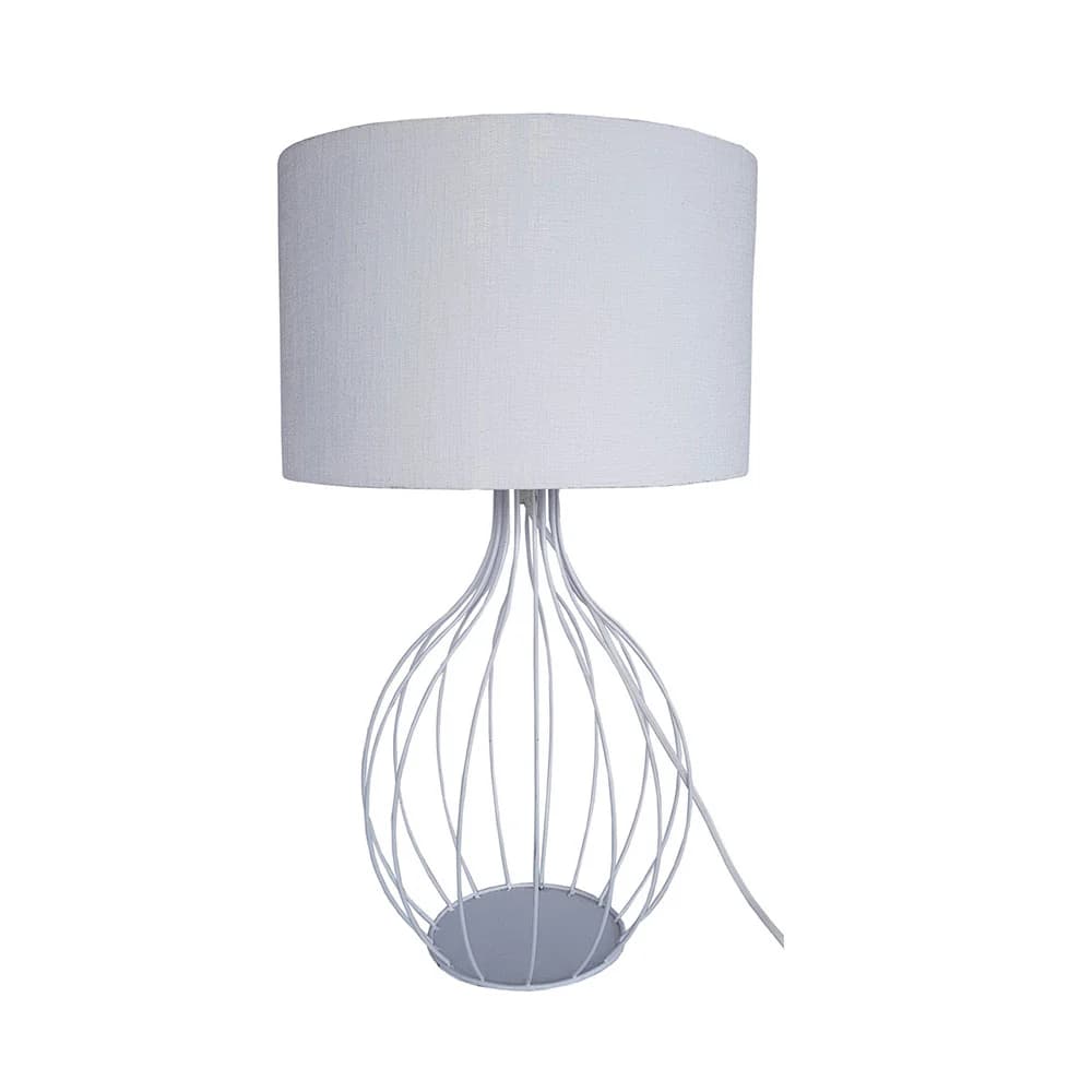 Wire World Wired Baby Ally Table Lamp - White