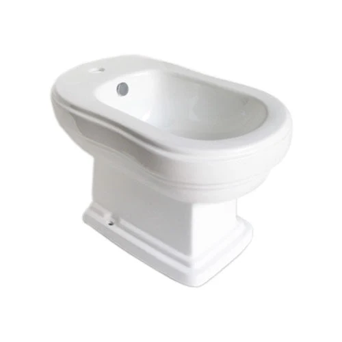 RossCo Retro Ceramic Floor-Standing Bidet  - White