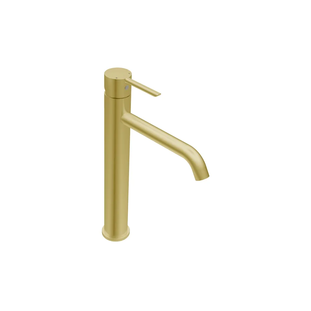 LIQUIDRed STILO Single Lever Basin Mixer 295mm - Champagne Gold