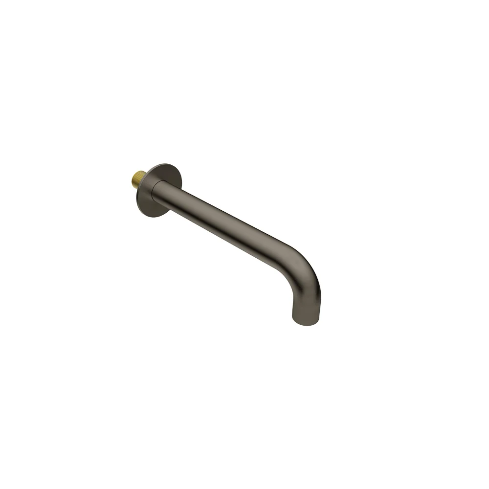 LIQUIDRed STILO Bath Wall Spout 200mm - Brushed Graphite