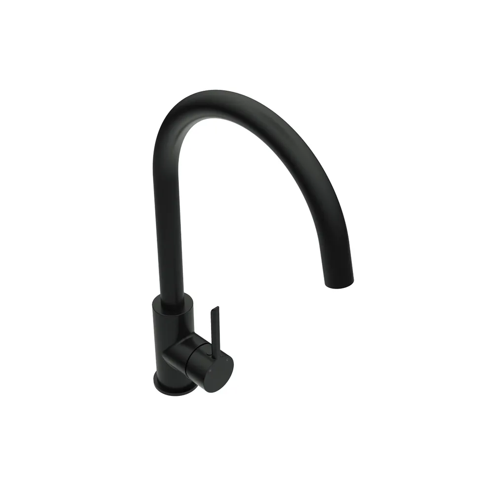 LIQUIDRed STILO Single Lever Kitchen Mixer - Matt Black