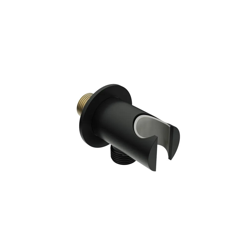 LIQUIDRed STILO Hand Shower Holder + Connector - Matt Black