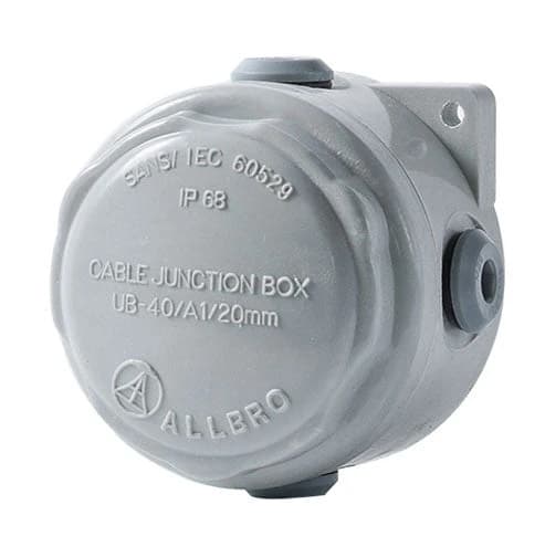 Allbro UB40 Terminal Box 20mm