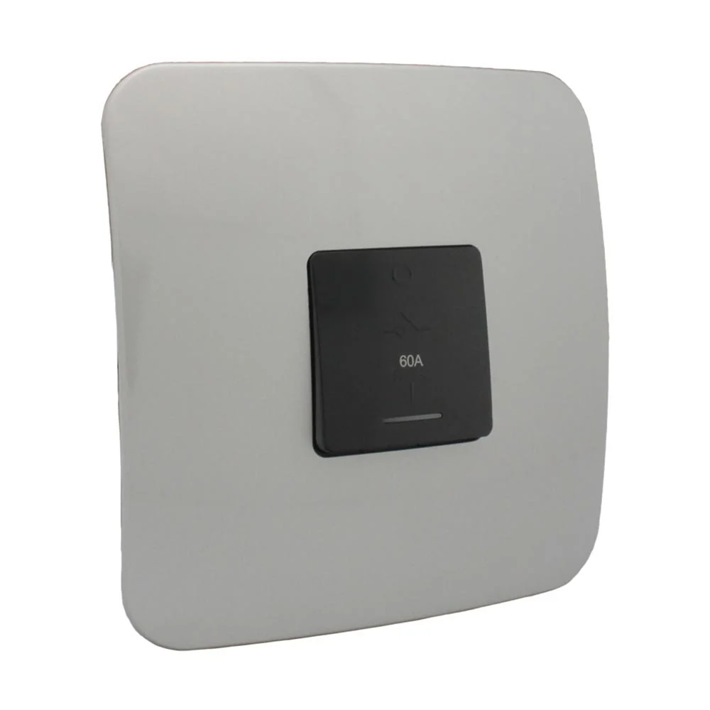 VETi 1 Stove Isolator Switch with Indicator 3P 60A 4x4 - Black Module