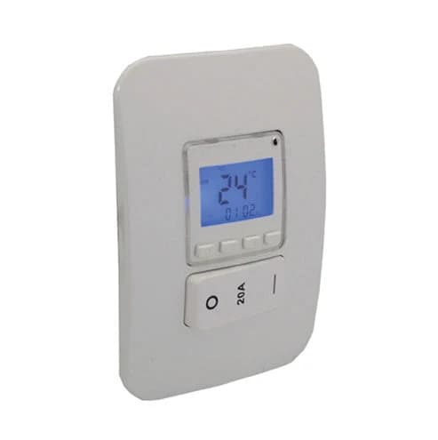 VETi 1 Programmable Thermostat with Isolator Switch 4x2 - White Modules