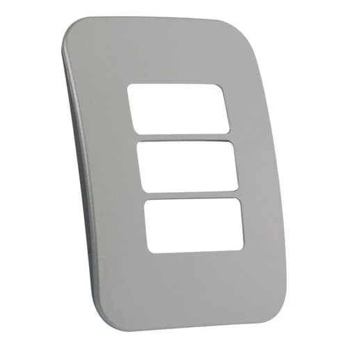 VETi 1 3 Horizontal Module Cover Plate 4x2 - Black Trim