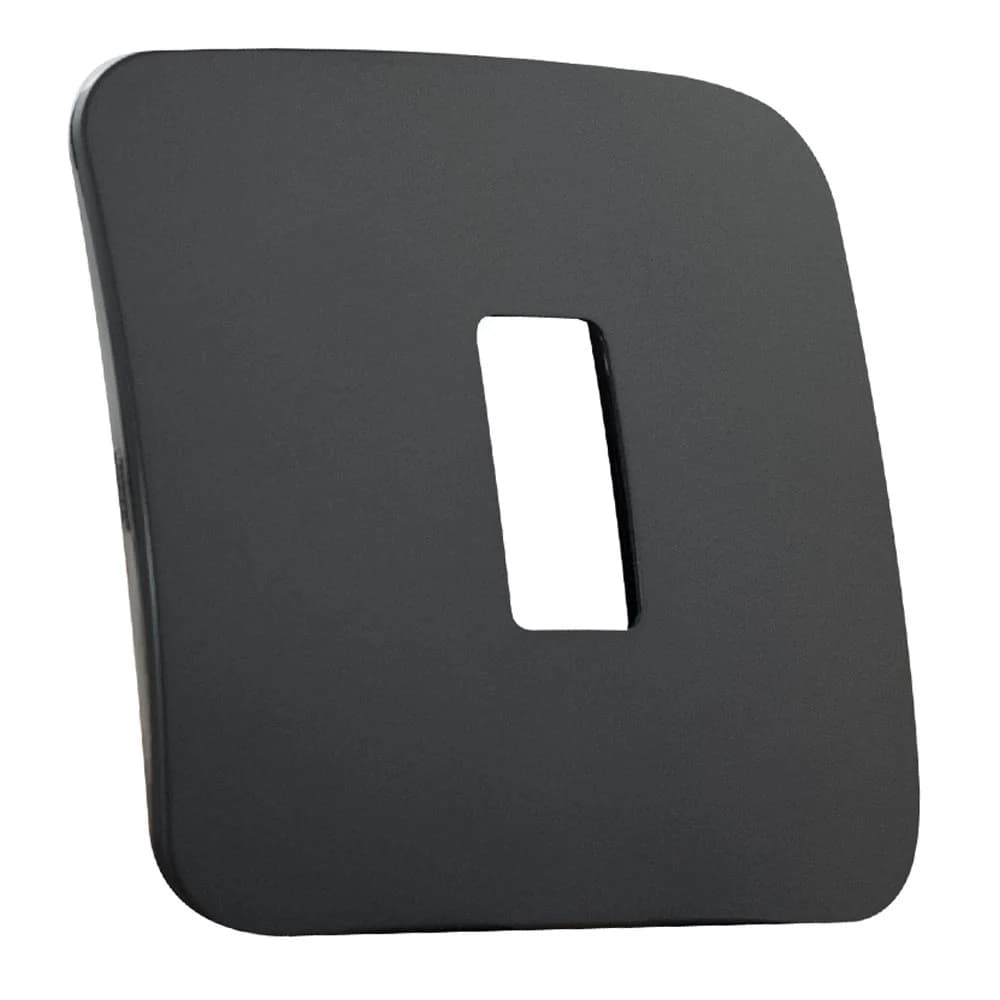 VETi 1 1 Module Cover Plate 4x4 - Black Trim